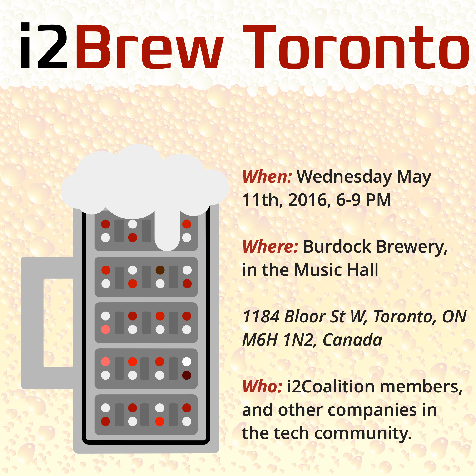 i2Brew Toronto May 2016 STD