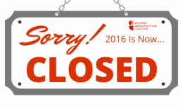 2016 is now closed