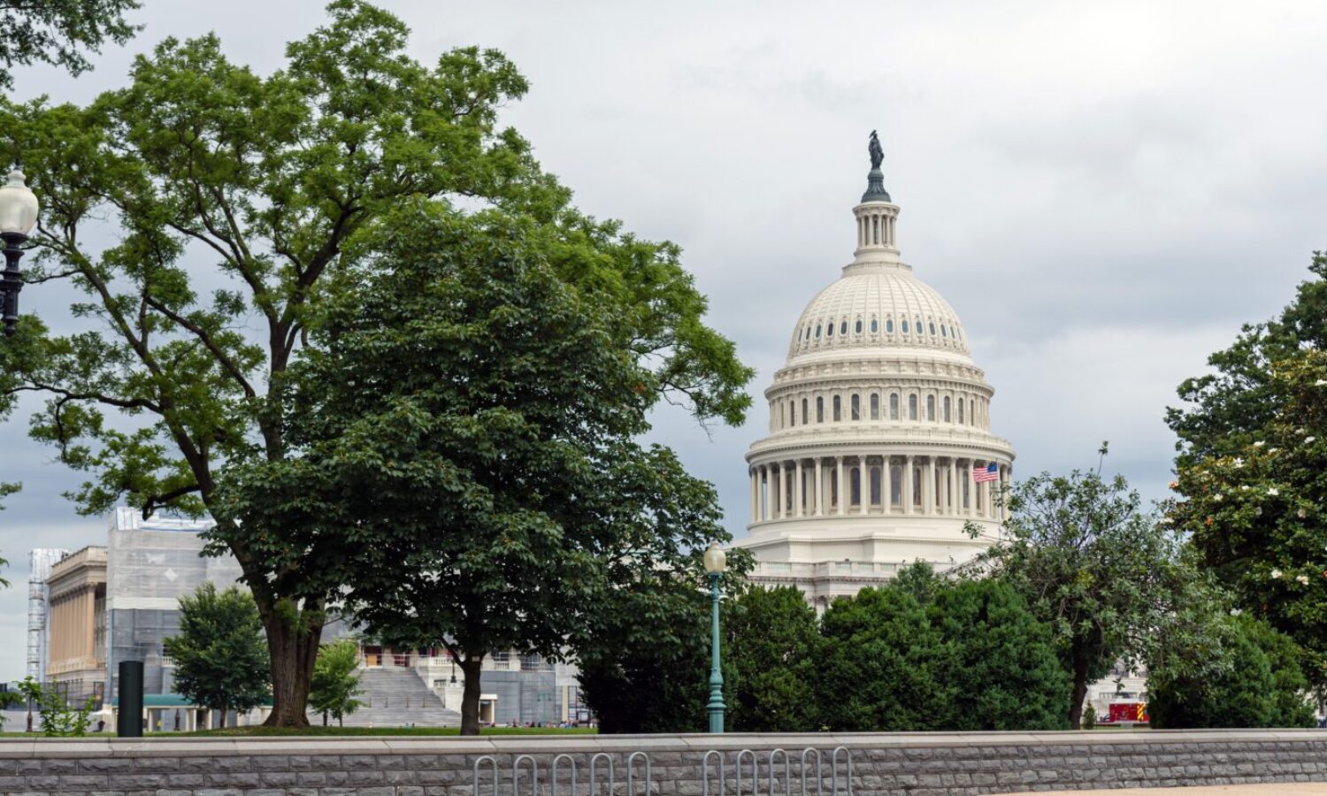 Washington DC, USA - June 9, 2019: US Capitol Building in Washin