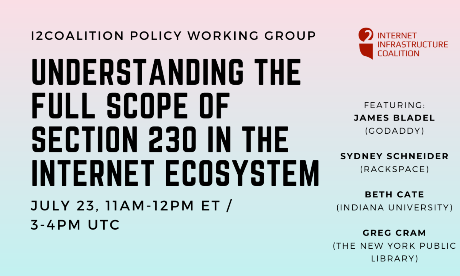 Section 230 Webinar
