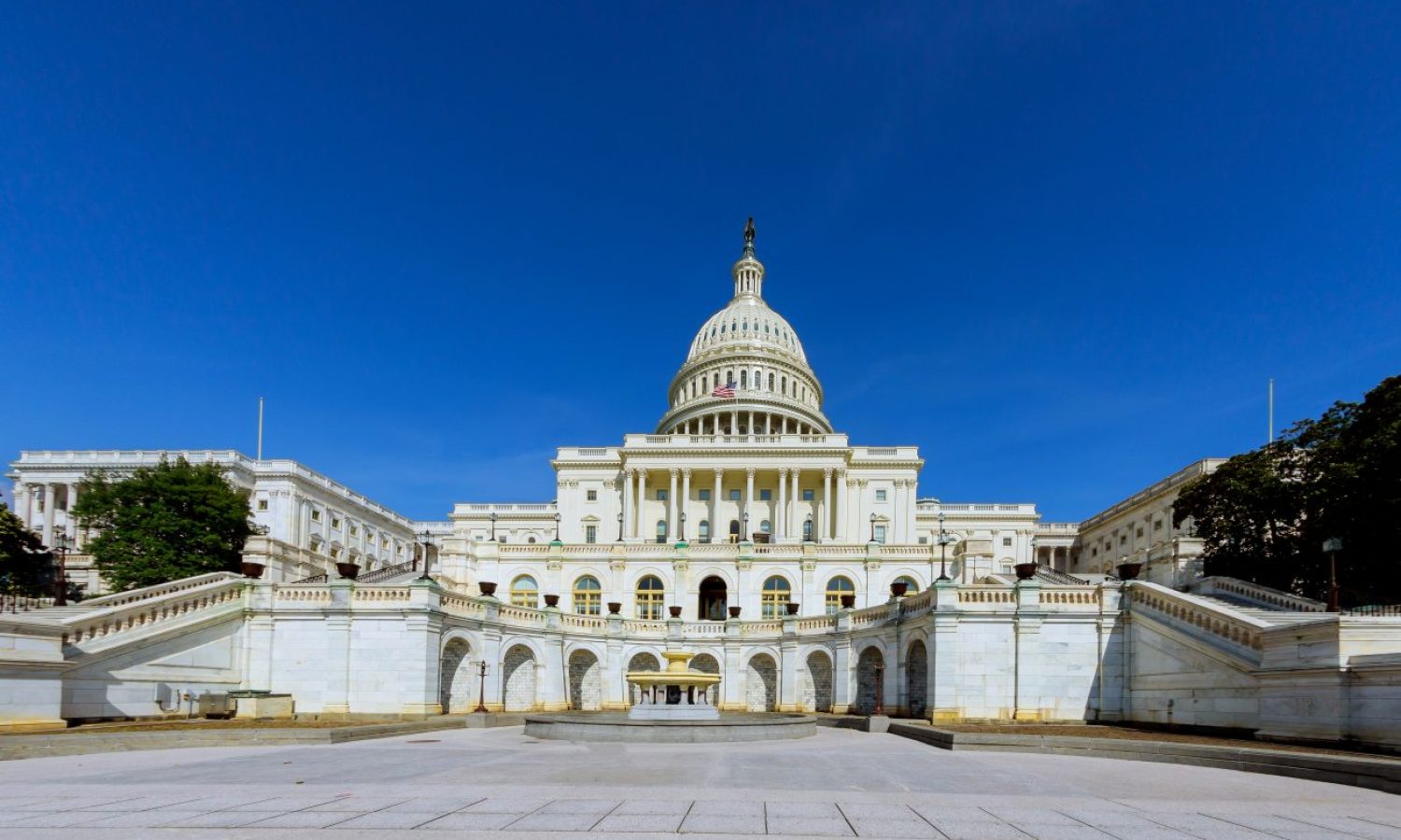 US Capitol building dome Washington DC.