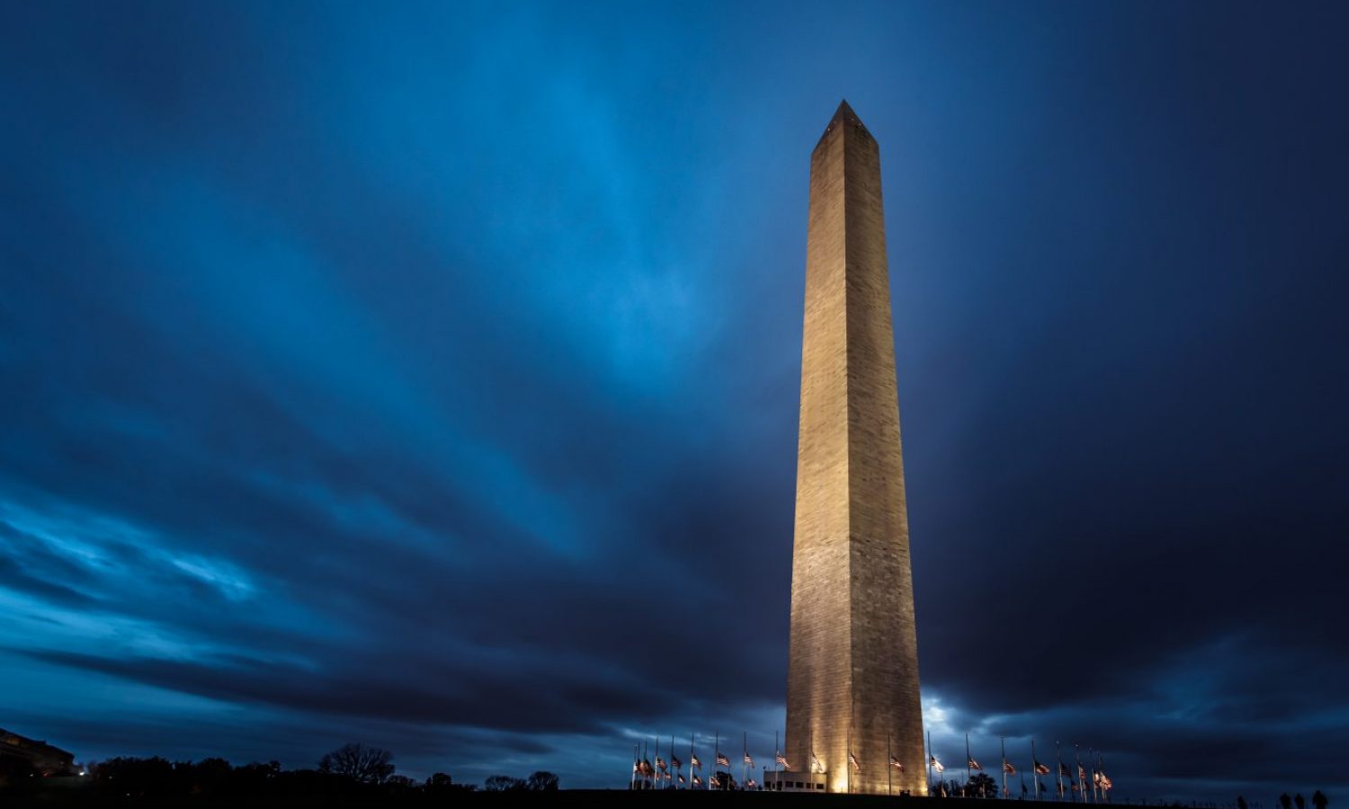 Washington Monument at Night